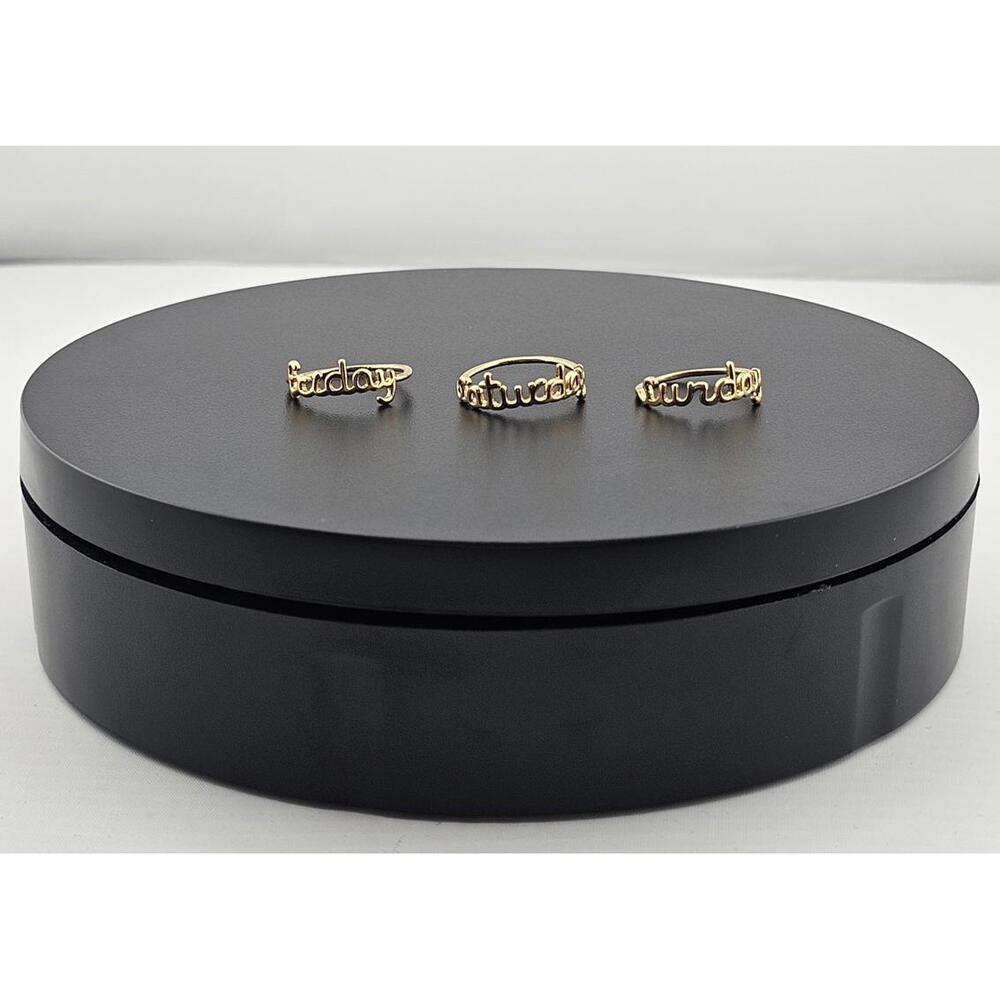 Madewell Friday, Saturday, Sunday Stacking Rings